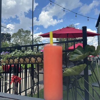 The Loft - slushie outside - Bowling Near Me - Frankfort, Illinois