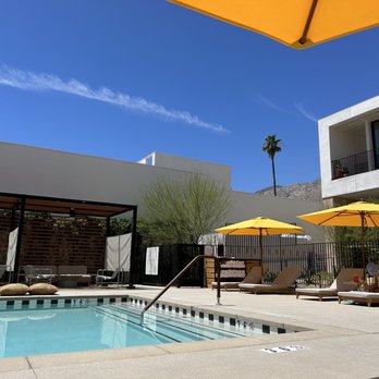 Drift Palm Springs - view from pool chair - Hotels Near Me - Palm Springs, California
