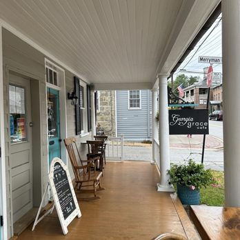 Georgia Grace Cafe - Front porch - Modern European Near Me - Ellicott City, Maryland Georgia Grace Cafe - Front porch - Modern European Near Me - Ellicott City, Maryland