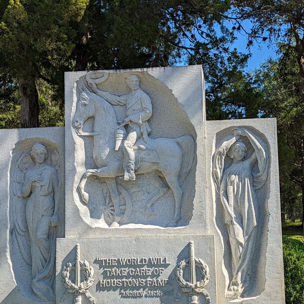 Walker County - Grave of Sam Houston - Huntsville, Texas Walker County - Grave of Sam Houston - Huntsville, Texas