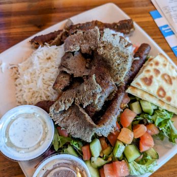 Luna Grill Poway - Gyro Meat Plate - Mediterranean Near Me - Poway, California Luna Grill Poway - Gyro Meat Plate - Mediterranean Near Me - Poway, California