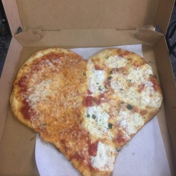 Broadway Pizza - Ordered a heart shaped pizza for Valentines Day and let me tell you they did a beautiful job everything was perfect. - Pizza Near Me - White Plains, New York Broadway Pizza - Ordered a heart shaped pizza for Valentines Day and let me tell you they did a beautiful job everything was perfect. - Pizza Near Me - White Plains, New York