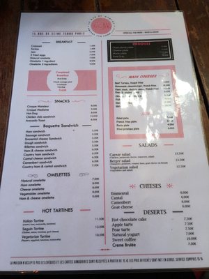 Menu photo 2 Le Bar du Marché Paris, 75 Menu photo 2 Le Bar du Marché Paris, 75