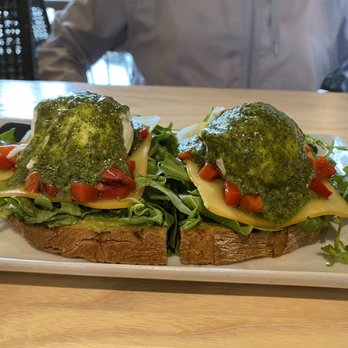 The Hen - Pesto Toast - Breakfast & Brunch Near Me - Ann Arbor, Michigan