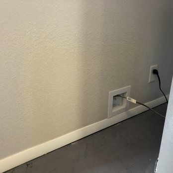Got Repairs - Cover up a plumbing refrigerator new water line - Drywall Installation & Repair Near Me