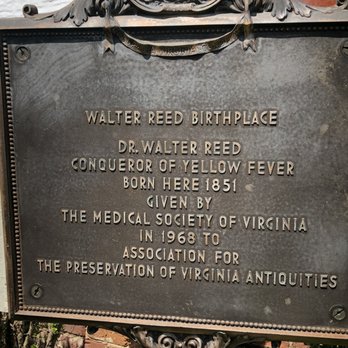 Walter Reed Birthplace - Historic marker - Landmarks & Historical Buildings Near Me - Gloucester, Virginia Walter Reed Birthplace - Historic marker - Landmarks & Historical Buildings Near Me - Gloucester, Virginia