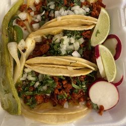 MexiRican Food Truck - Chorizo Tacos