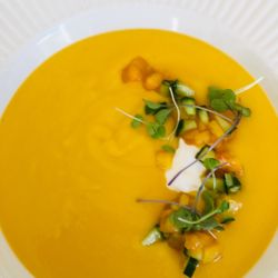 Amy's Moveable Feast - Cold Peach Soup