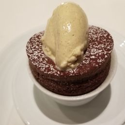 Chocolate Souffle - Not too sweet but a rich Chocolate