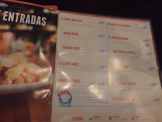 Menu photo 1 Nibbles Blumenau, SC