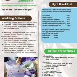 Sarcastic Sweets - Menu