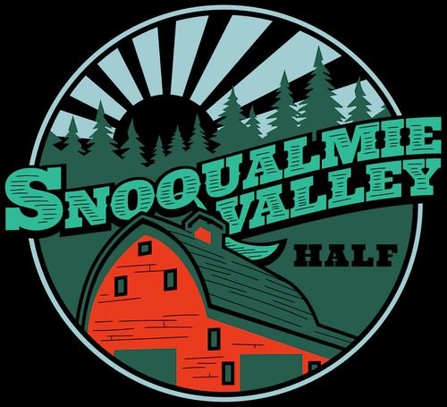 Snoqualmie Valley Half Marathon & 10K Logo