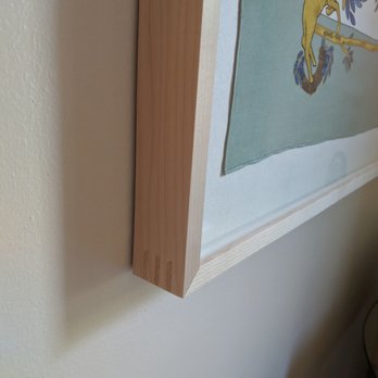 Hang Steady Custom Picture Framing - Detail of the custom frame - Framing Near Me - Los Angeles, California Hang Steady Custom Picture Framing - Detail of the custom frame - Framing Near Me - Los Angeles, California