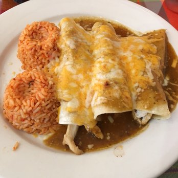 El Meson - Chicken Enchiladas with spicy sauce - Mexican Near Me - Freehold, New Jersey