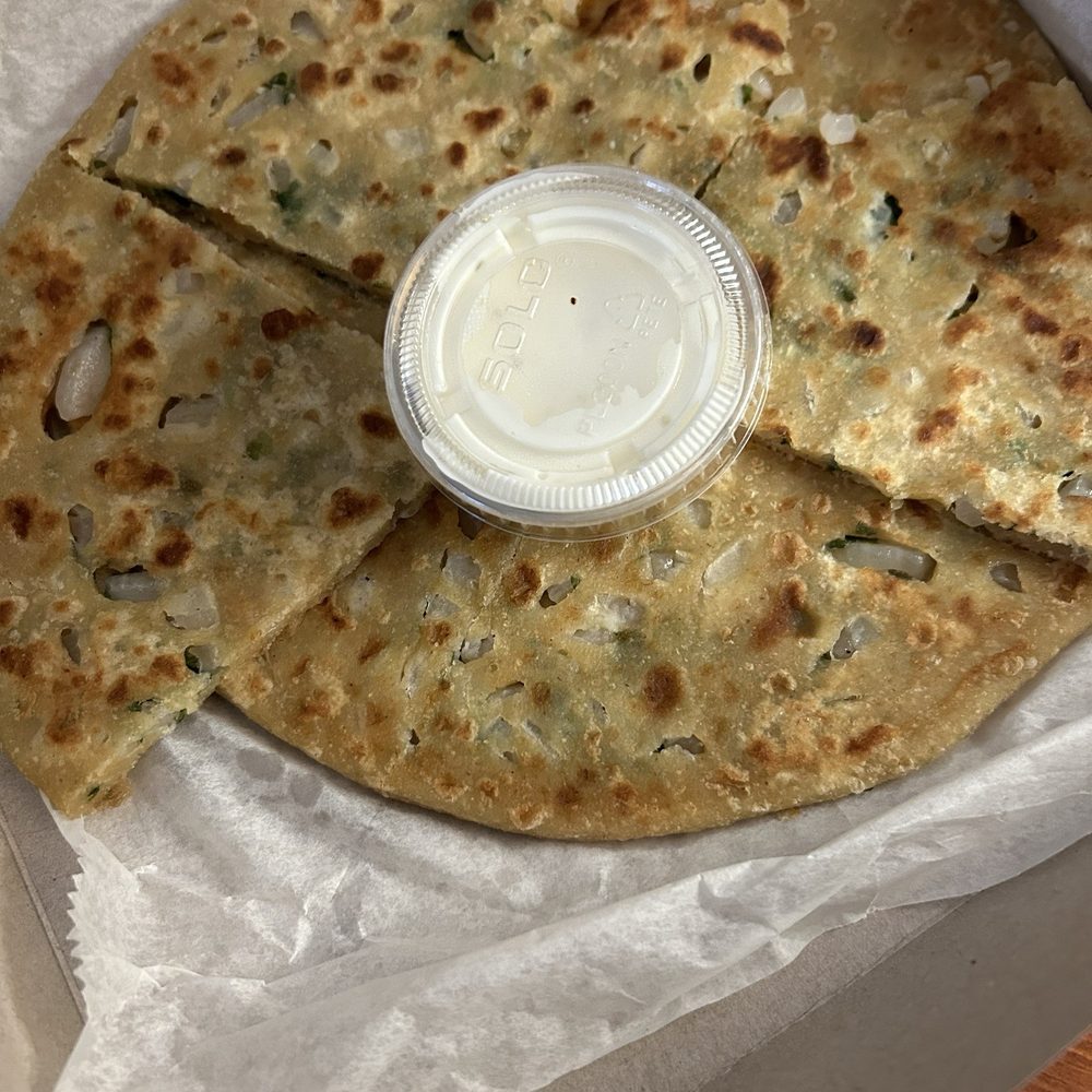 Parathas & Platters - Onion paratha - Indian Near Me - Hackensack, New Jersey