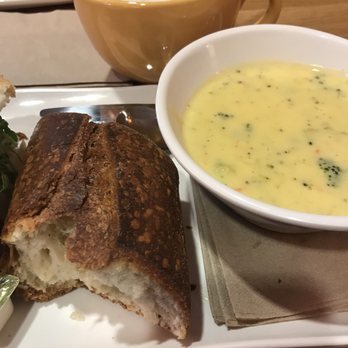 Panera Bread - My burnt baguette and cup of soup - Sandwiches Near Me - Redlands, California Panera Bread - My burnt baguette and cup of soup - Sandwiches Near Me - Redlands, California