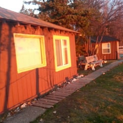 Paradise On The Bay - Cabins at sunrise!