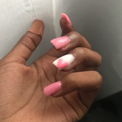 A Plus Nails - Spots she missed