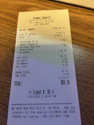 Carmen's Taqueria by null