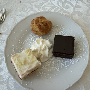 Lisa's Tea Treasures - Dessert Trio - Tea Rooms Near Me - Campbell, California Lisa's Tea Treasures - Dessert Trio - Tea Rooms Near Me - Campbell, California