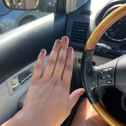 Elle Nails & Spa - Brown dip nails