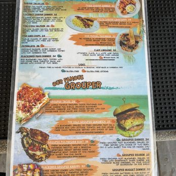 The Ugly Grouper - Menu - Bars Near Me - Holmes Beach, Florida The Ugly Grouper - Menu - Bars Near Me - Holmes Beach, Florida