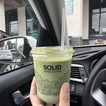 Solid Coffee Roasters - Matcha latte - Coffee & Tea Near Me - Huntington Beach, California