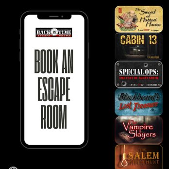 Back In Time Escape Rooms - Escape Games Near Me - Frisco, Texas