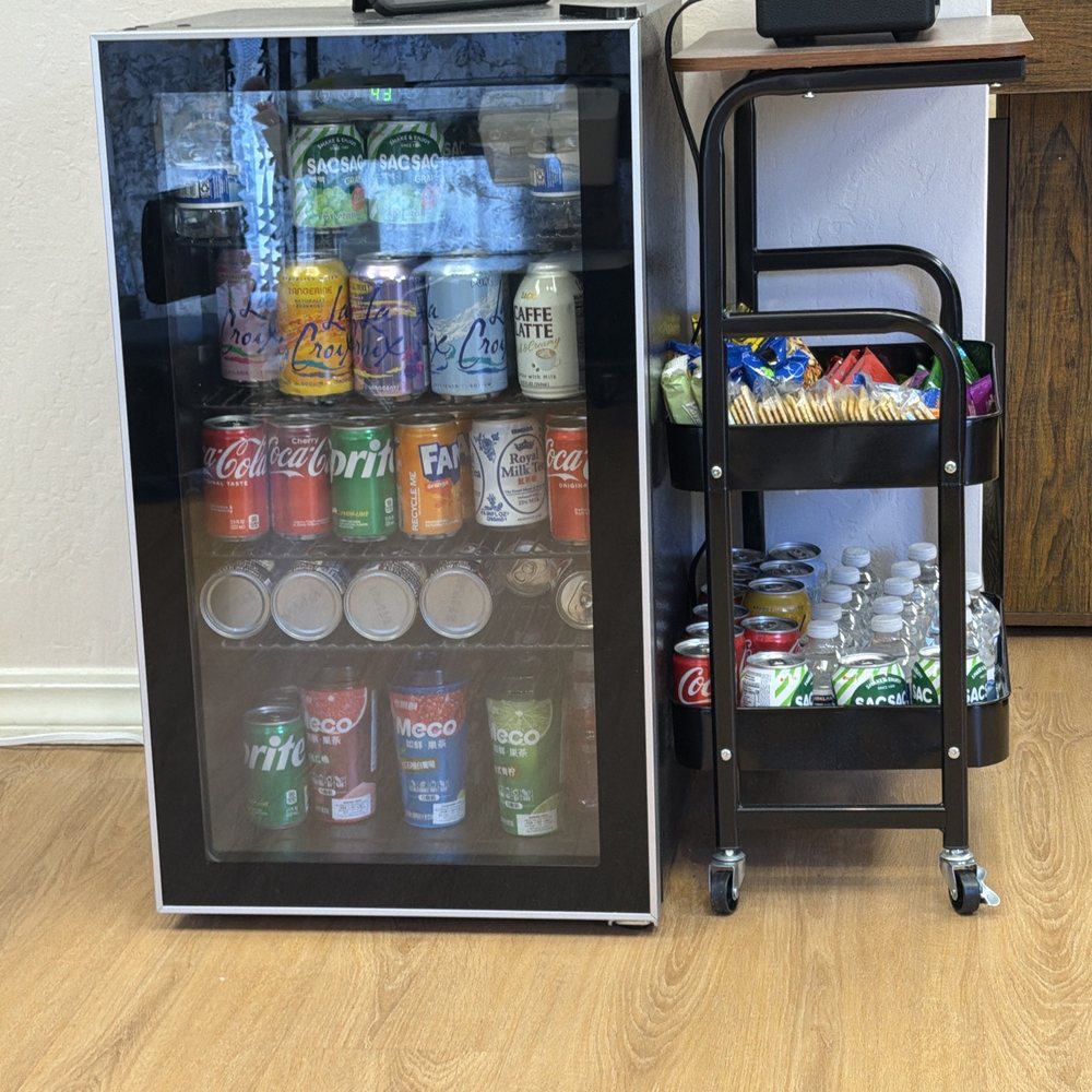 Nail & Bloom - Cute drink and snack to enjoy while you wait or during your service - Nail Salons Near Me - San Ramon, California