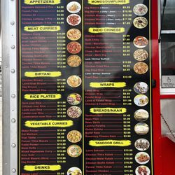 Lucky Halal Mediterranean Indian and Nepali Food - Menu