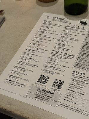 Menu photo 2 Sixty Vines Dallas, TX