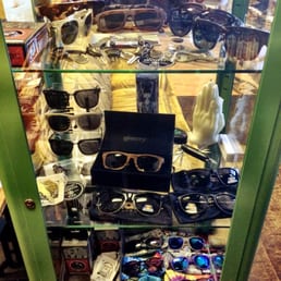 Glasses, iPhone lenses, keychains.