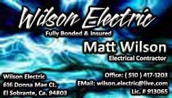 Wilson Electric Logo