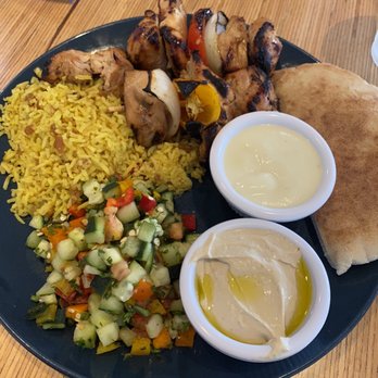 Maya's Modern Mediterranean - Honey Chicken Kabobs - Mediterranean Near Me - Dallas, Texas Maya's Modern Mediterranean - Honey Chicken Kabobs - Mediterranean Near Me - Dallas, Texas