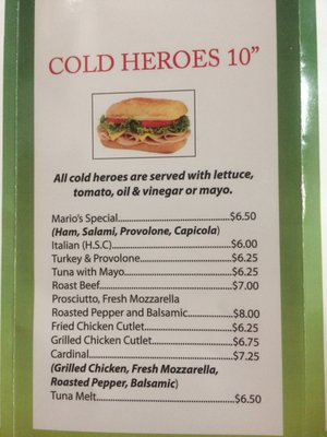 Menu photo 3 Da Mario Pizzeria Rutherford, NJ