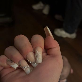 Indulge Nail Bar - My wedding nails Anna did was amazing. She also did my pedicure, my son was 7 months old she kept making him laugh while doing pedicure. - Nail Salons Near Me - Lubbock, Texas Indulge Nail Bar - My wedding nails Anna did was amazing. She also did my pedicure, my son was 7 months old she kept making him laugh while doing pedicure. - Nail Salons Near Me - Lubbock, Texas
