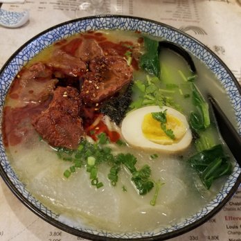 Lamian - Beef noodles soup - Chinese Near Me - Paris, 01