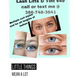 Danee’s Beautiful You Lash & Skincare Beauty Bar - Lash Lift