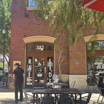 Rail Side Cafe - The outside is definitely really nice especially when the weather good. Love the atmosphere - Coffee & Tea Near Me - San Dimas, California Rail Side Cafe - The outside is definitely really nice especially when the weather good. Love the atmosphere - Coffee & Tea Near Me - San Dimas, California