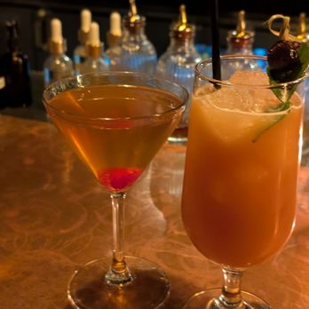 Highball - In Good Company and Crazy Never Dies. Guess which one was mine? Lol - Cocktail Bars Near Me - Phoenix, Arizona