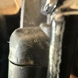 Clear Water - Damaged door seal and door.