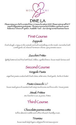 Menu photo 2 Mon Ami Santa Monica, CA