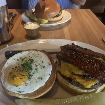Au Cheval - With egg and bacon - Bars Near Me - Chicago, Illinois