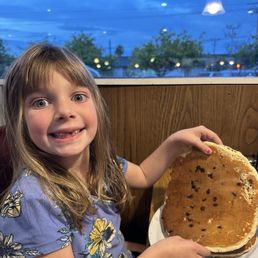 Chocolate chip pancakes Chocolate chip pancakes