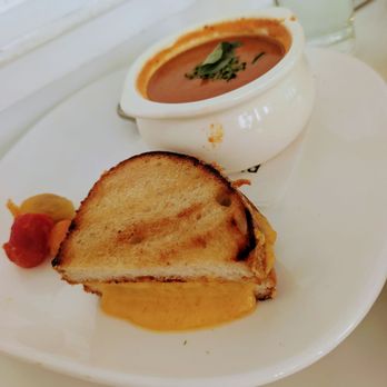 Shorebird - Tomato soup w grilled cheese - Seafood Near Me - Newport Beach, California