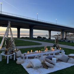 Next Level Luxury Picnics - Beautifully decorated whimsical team picnic