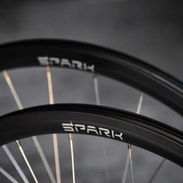 Engraving on our ceramic coated rims.