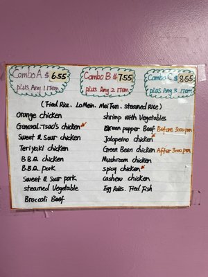 Menu photo 1 Golden Star Chinese Silver City, NM