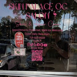 Skin Palace OC Salon - Salon Hours