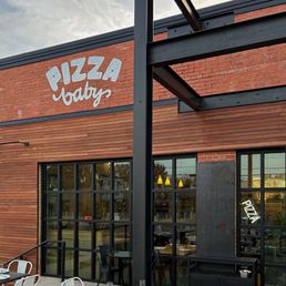 Exterior outside entrance of Pizza Baby - exterior - Charlotte, North Carolina Exterior outside entrance of Pizza Baby - exterior - Charlotte, North Carolina